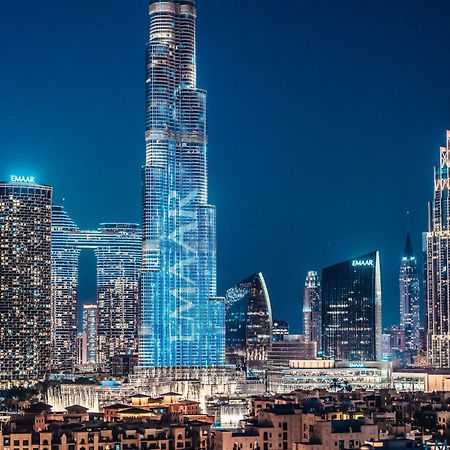 Elite Royal Apartment - Panoramic Full Burj Khalifa, Fountain & Skyline View - Baron Dubaj Zewnętrze zdjęcie