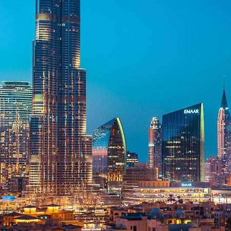 Elite Royal Apartment - Panoramic Full Burj Khalifa, Fountain & Skyline View - Baron Dubaj Zewnętrze zdjęcie