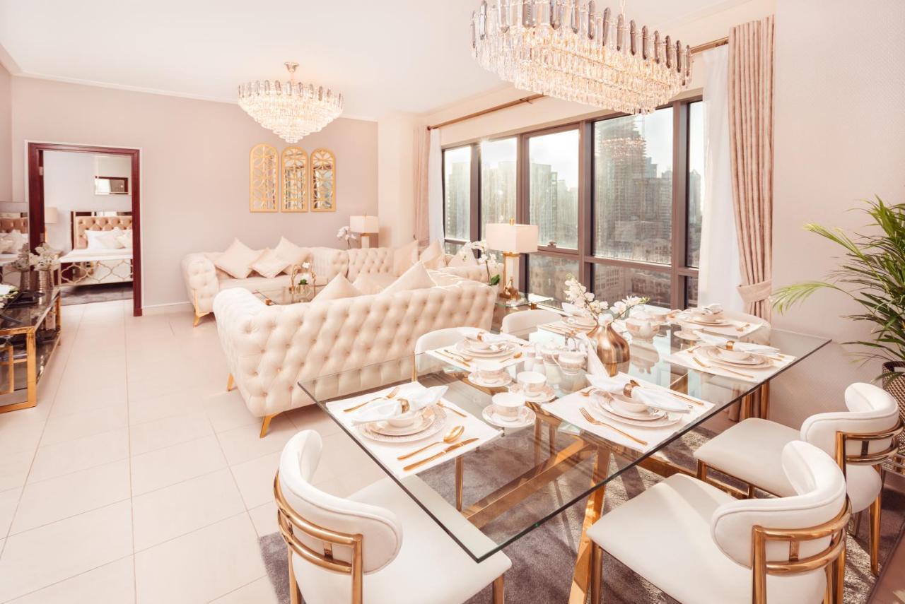 Elite Royal Apartment - Panoramic Full Burj Khalifa, Fountain & Skyline View - Baron Dubaj Zewnętrze zdjęcie