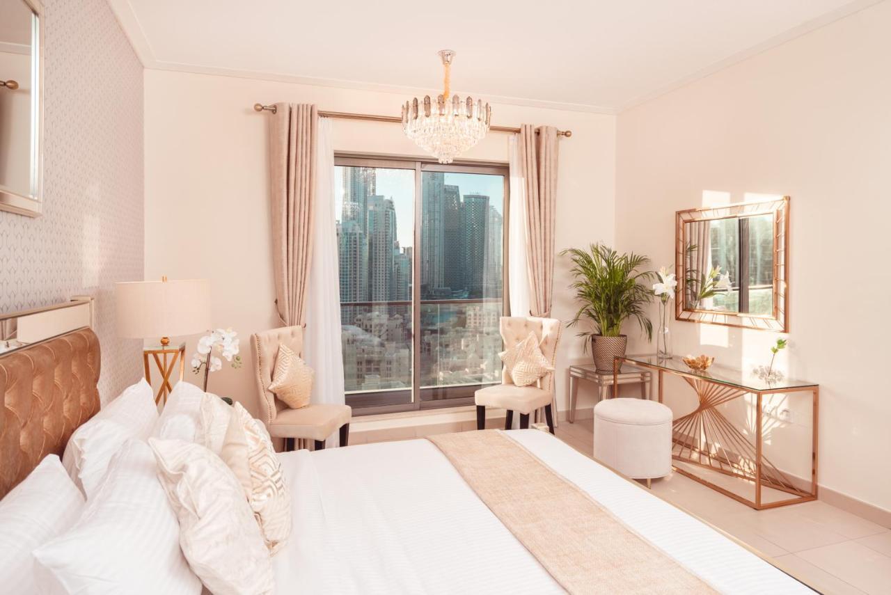 Elite Royal Apartment - Panoramic Full Burj Khalifa, Fountain & Skyline View - Baron Dubaj Zewnętrze zdjęcie