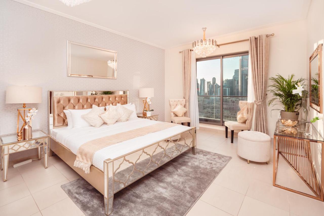 Elite Royal Apartment - Panoramic Full Burj Khalifa, Fountain & Skyline View - Baron Dubaj Zewnętrze zdjęcie